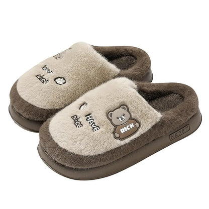 Large size Cotton slipper for men