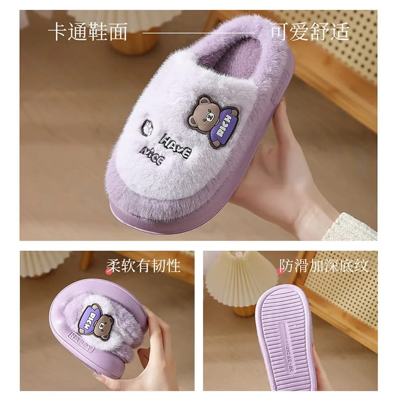 Large size Cotton slipper for men