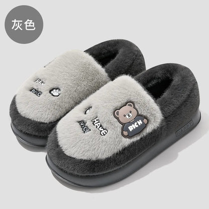 Large size Cotton slipper for men