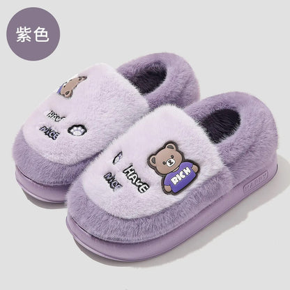 Large size Cotton slipper for men