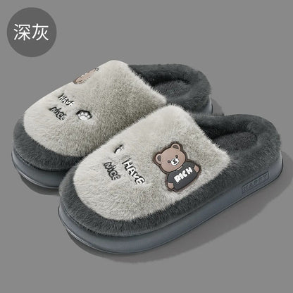 Large size Cotton slipper for men