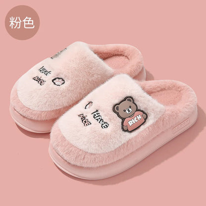 Large size Cotton slipper for men
